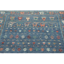 Tappeto Rubin Pakistan 120x183 Blu Terracotta A