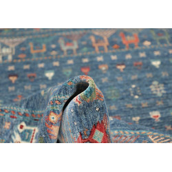Tappeto Rubin Pakistan 120x183 Blu Terracotta A
