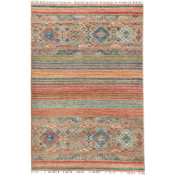 Rug Rubin Pakistan 127x188 Beige Terracotta Blu