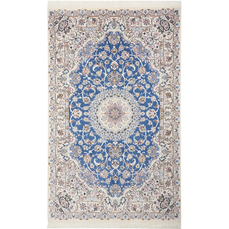 Nain 9la 148x243 Cm Nain 9la, Persia, Hand-carded Wool And