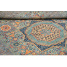 Rug Mamlouk Pakistan 124x190 Turquoise Blue Gre