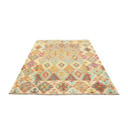 Kilim 160x207 Cm Kilim Afghanistan Lana Cardata A Mano