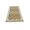 Kilim 99x200 Cm Kilim Afghanistan Lana Cardata A Mano Cotone