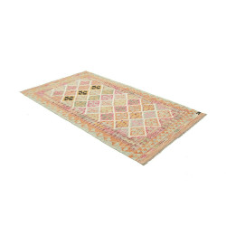 Kilim 107x199 Cm Kilim Afghanistan Lana Cardata A Mano