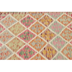 Kilim 107x199 Cm Kilim Afghanistan Lana Cardata A Mano