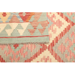 Tappeto Kilim Afghanistan 147x201 Verde Menta C