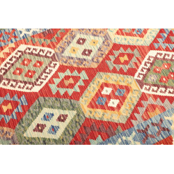 Kilim 154x209 Cm Kilim, Afghanistan, Lana Cardata A Mano,