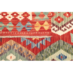 Kilim 154x209 Cm Kilim, Afghanistan, Lana Cardata A Mano,