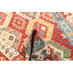 Kilim 154x209 Cm Kilim, Afghanistan, Lana Cardata A Mano,