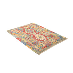 Kilim 102x146 Cm Kilim Afghanistan Lana Cardata A Mano