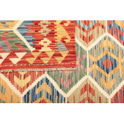 Kilim 128x176 Cm Kilim, Afghanistan, Lana Cardata A Mano