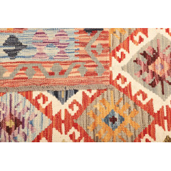 Kilim 129x177 Cm Kilim, Afghanistan, Lana Cardata A Mano