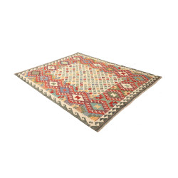 Kilim 178x228 Cm Kilim Afghanistan Lana Cardata A Mano