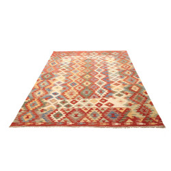 Kilim 171x235 Cm Kilim, Afghanistan, Lana Cardata A Mano