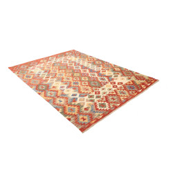 Kilim 171x235 Cm Kilim, Afghanistan, Lana Cardata A Mano