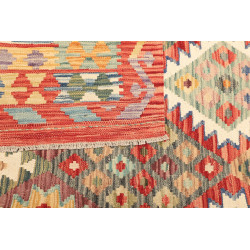 Kilim 183x243 Cm Kilim Afghanistan Lana Cardata A Mano