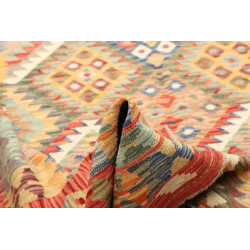 Kilim 183x243 Cm Kilim Afghanistan Lana Cardata A Mano