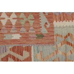 Kilim 404x496 Cm Kilim Afghanistan, Lana Cardata A Mano