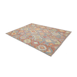 Kilim 172x240 Cm Kilim, Afghanistan, Lana Cardata A Mano,