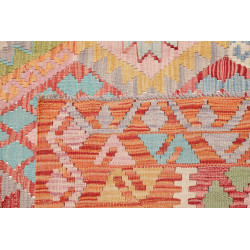 Kilim 204x288 Cm Kilim Afghanistan, Lana Cardata A Mano,