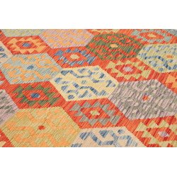 Kilim 208x301 Cm Kilim, Afghanistan, Lana Cardata A Mano,