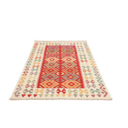 Kilim 120x174 Cm Kilim. Afghanistan. Lana Cardata A Mano
