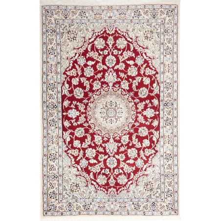 Nain 9la 130x200 Cm Nain 9la, Persia, Hand-carded Wool And