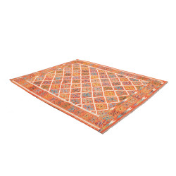 Kilim 201x247 Cm Kilim Afghanistan Lana Cardata A Mano