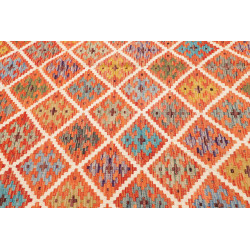 Kilim 201x247 Cm Kilim Afghanistan Lana Cardata A Mano