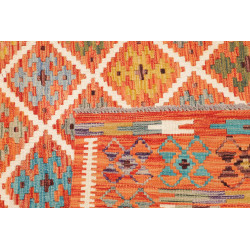 Kilim 201x247 Cm Kilim Afghanistan Lana Cardata A Mano