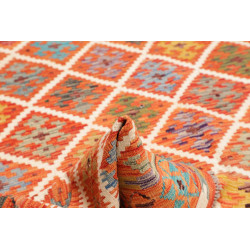 Kilim 201x247 Cm Kilim Afghanistan Lana Cardata A Mano