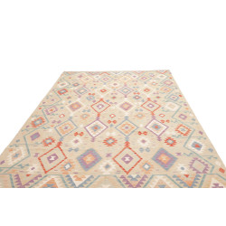 Tappeto Killim Afgahnistan 202x297 Beige Pastel