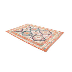 Tappeto Kilim Afghanistan 180x256 Arancione Bru