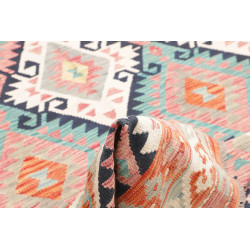 Tappeto Kilim Afghanistan 180x256 Arancione Bru