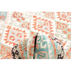 Tappeto Kilim Afghanistan 173x262 Arancio Coral