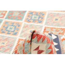 Tappeto Kilim Afghanistan 163x237 Blu Turchese