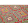 Tappeto Kilim Afghanistan 202x298 Verde Grigio