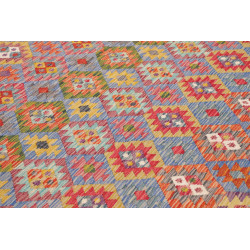 Rug Kilim Afghanistan 250x293 Blue Red Yellow O