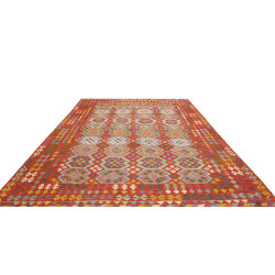 Tappeto Kilim Afghanistan 256x350 Rosso Terraco