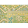 Rug Kilim Afghanistan 252x344 Acid Green Mint G