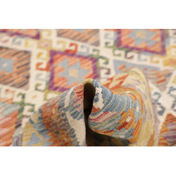 Rug Kilim Afghanistan 153x202 Cream Beige Blue