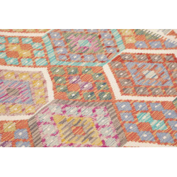 Rug Kilim Afghanistan 152x204 Multi Color Peach