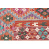 Rug Kilim Afghanistan 153x205 Brick Red Pink Bl