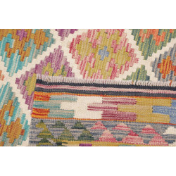 Tappeto Kilim Afghanistan 149x211 Lavanda Acqua