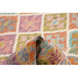 Tappeto Kilim Afghanistan 149x211 Lavanda Acqua