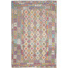 Tappeto Kilim Afghanistan 197x294 Grigio Bluast