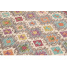 Tappeto Kilim Afghanistan 197x294 Grigio Bluast