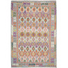 Rug Kilim Afghanistan 201x296 Light Blue Orange