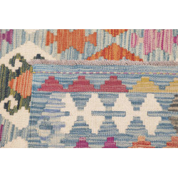 Rug Kilim Afghanistan 201x296 Light Blue Orange