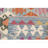 Rug Kilim Afghanistan 201x296 Light Blue Orange
